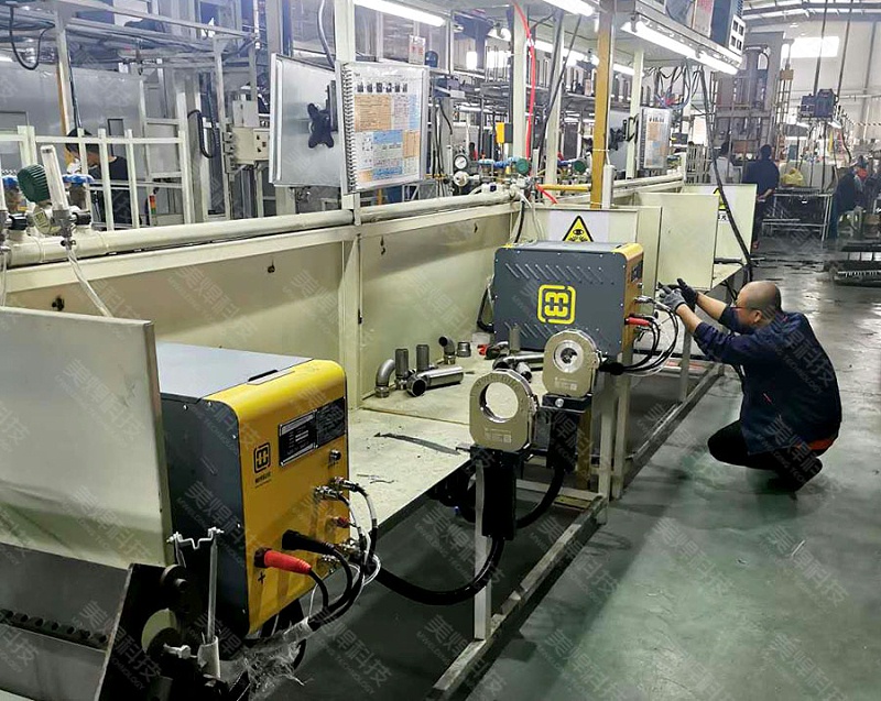 Application of Closed Tube Welding Machine and Stainless Steel Tube Welding Machine in Shandong HVAC