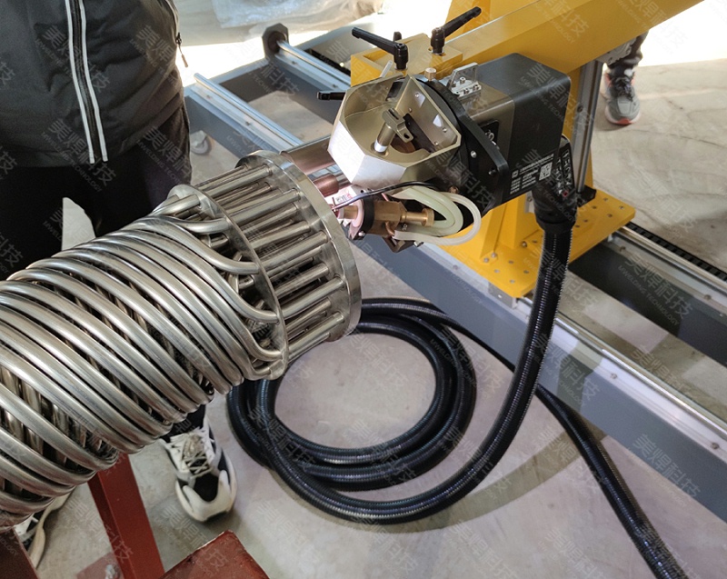 Application of Full Position Tube Plate Welding Machine  Pipe Sheet Welding Machine in the Heat Exch