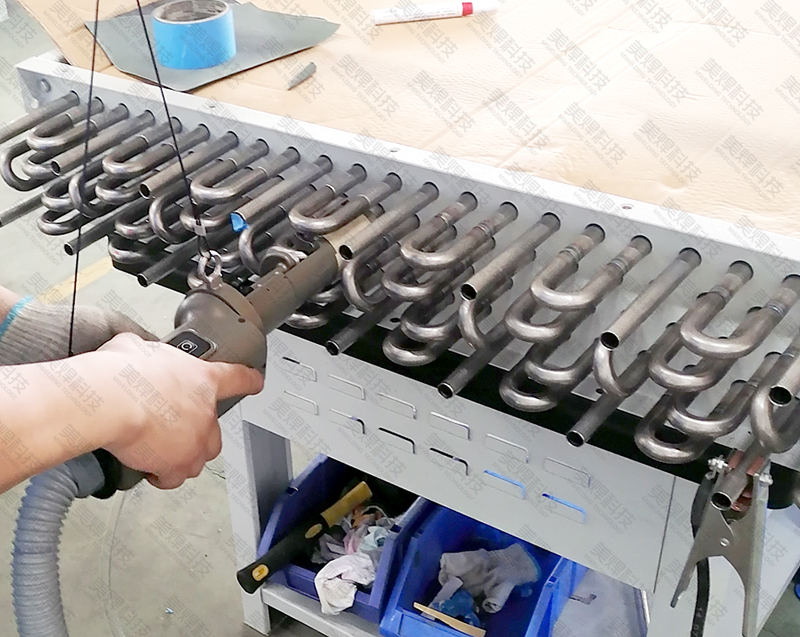 U-shaped Pipe Welding Device for Heat Exchanger  U-shaped Pipe Welding Machine Applied to Projects i
